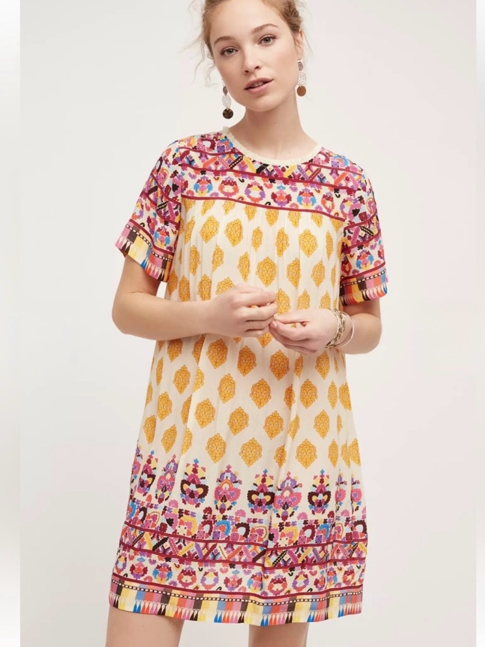 Tanvi Kedia Narcisa Tunic Dress Size Medium